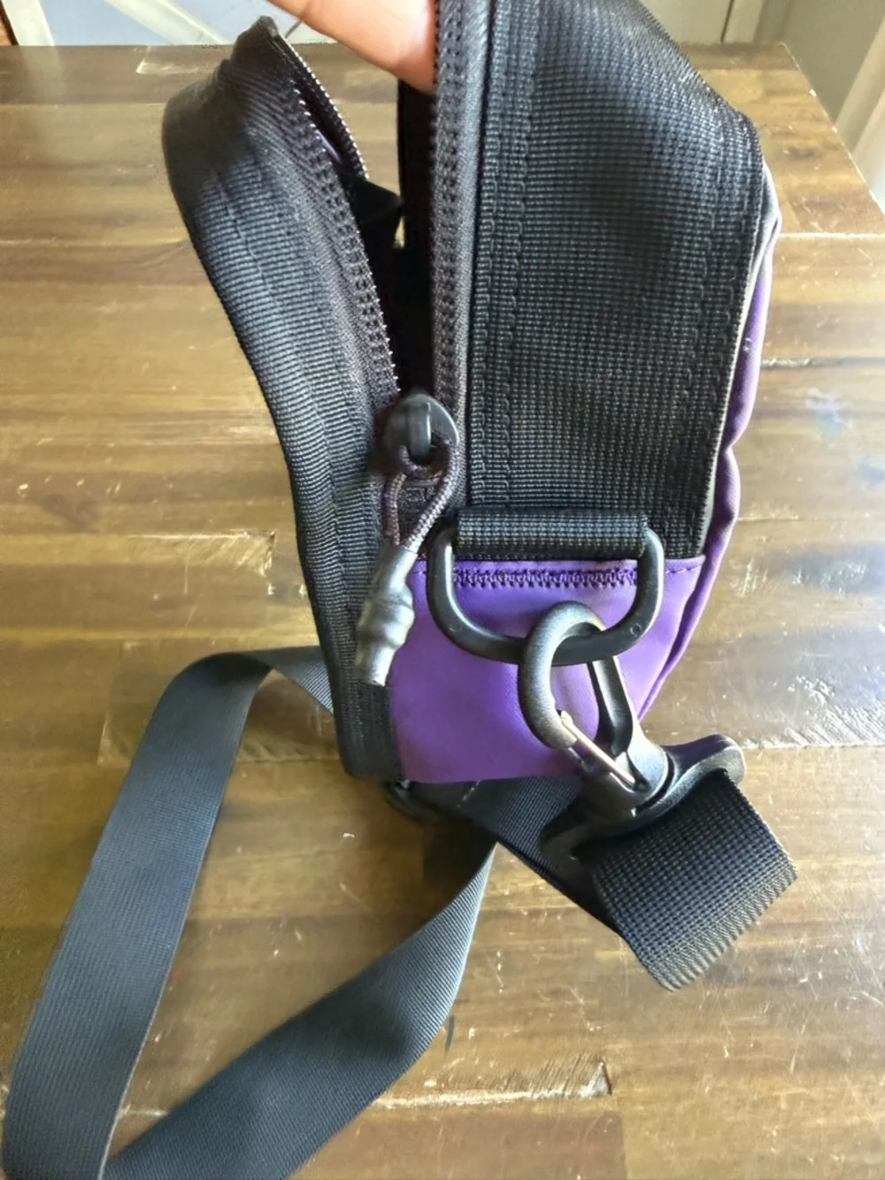 The North Face Explore Bardu II Unisex Crossbody Bag - Purple/Black
